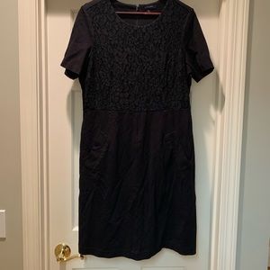 Super comfortable and chic black dress by Lands’ End